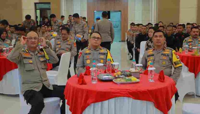 Polda Lampung Nonton Bareng Pentas Musik Yogyakarta Asik