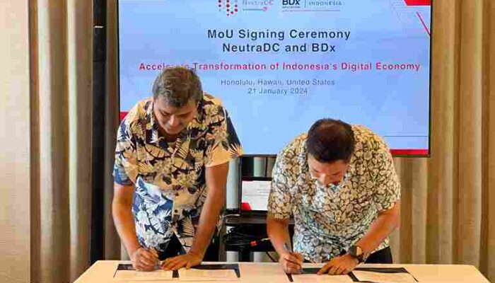 Telkom dan Indosat Ooredoo Hutchison Berdayakan Indonesia Melalui Kemitraan Strategis Antara NeutraDC dan BDx Indonesia