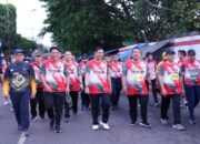 Unila Hadiri Sriwijaya Lampung Run di Lapangan Saburai Bandar Lampung