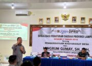 Mingrum Gumay Hhargai Aspirasi yang Disampaikan Oleh Pemuda Karang Taruna