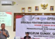 DPRD Lampung Didesak Pemuda Karang Taruna Se-Kecamatan Kalirejo