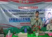 Anggota DPRD Lampung Sosialisasikan Pembinaan Ideologi