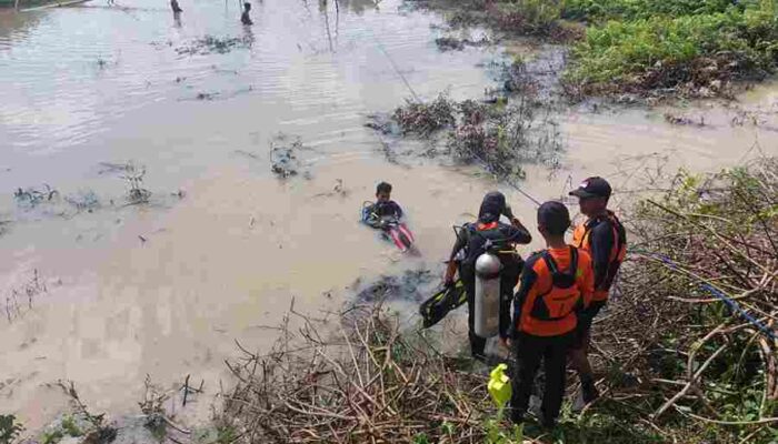 Seorang Warga Gunung Sugih Tenggelam di Embung, Tim SAR Gabungan Lakukan Pencarian