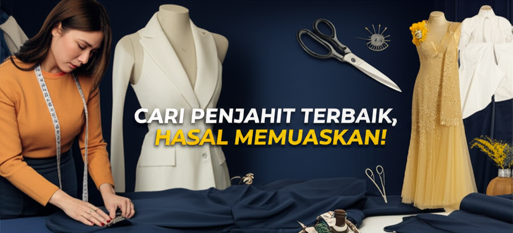 Cari Penjahit Terbaik, Hasil Memuaskan!