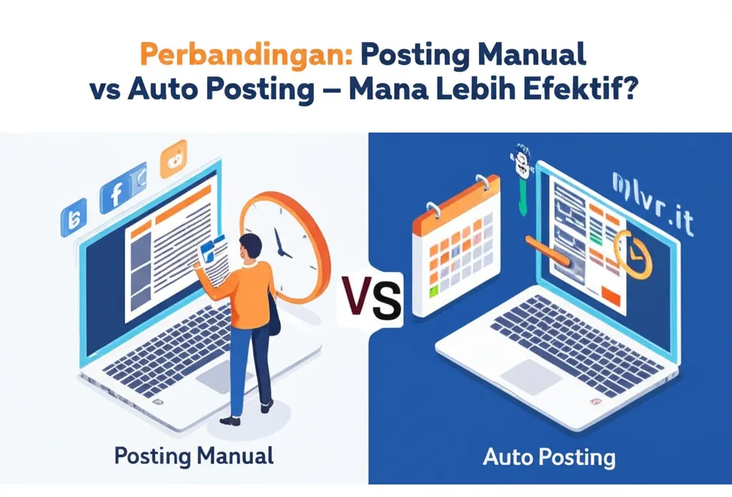 Perbandingan Posting Manual vs Auto Posting – Mana Lebih Efektif